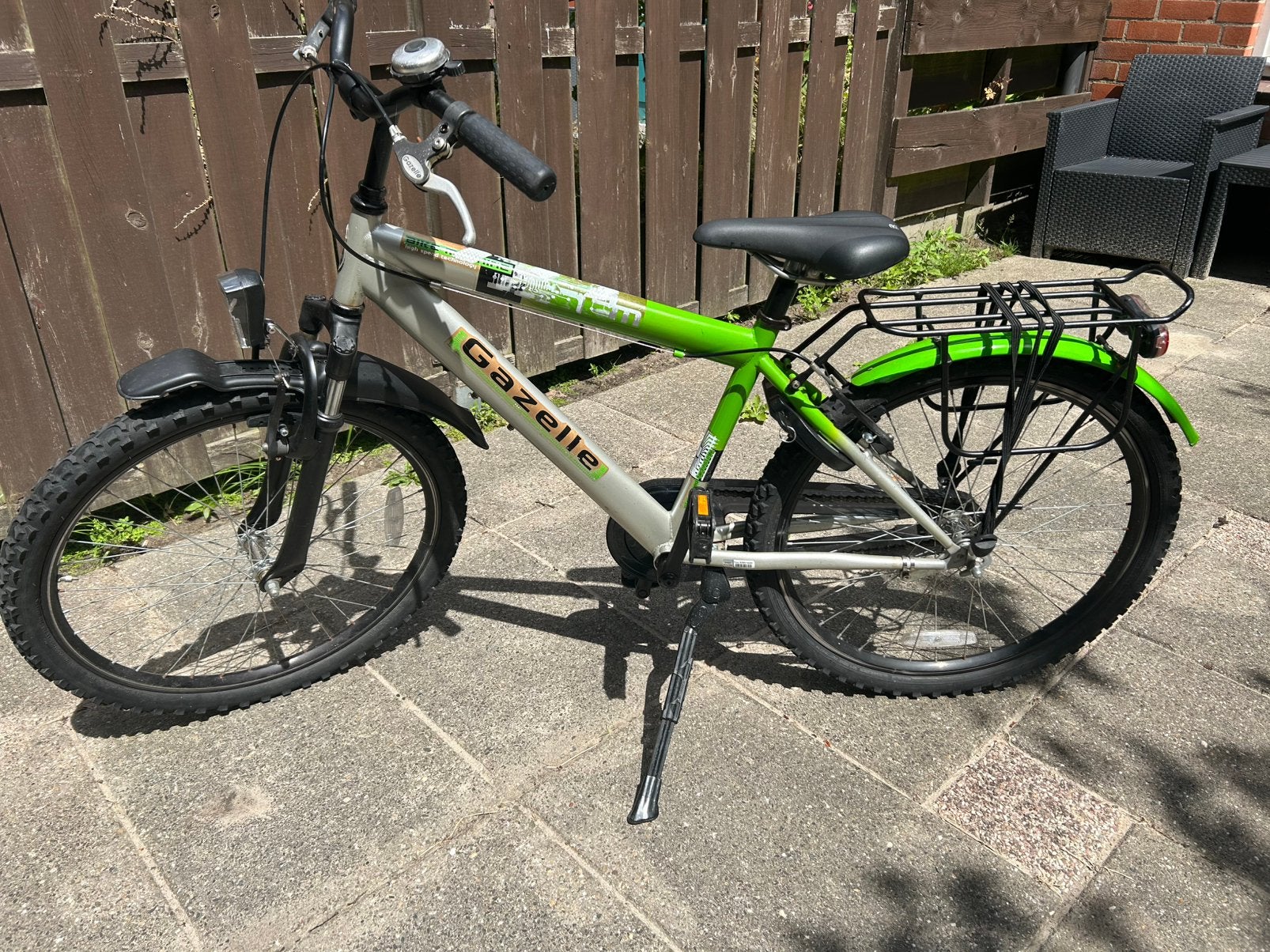 Gazelle Team 24 inch kinderfiets  –, Fietsen en Brommers, Fietsen | Jongens, Ophalen, Gebruikt, 24 inch, Versnellingen