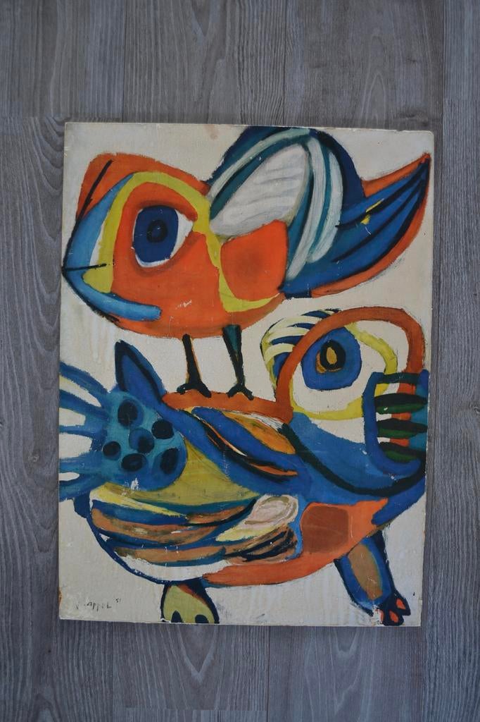 Karel Appel jaren 70, Ophalen