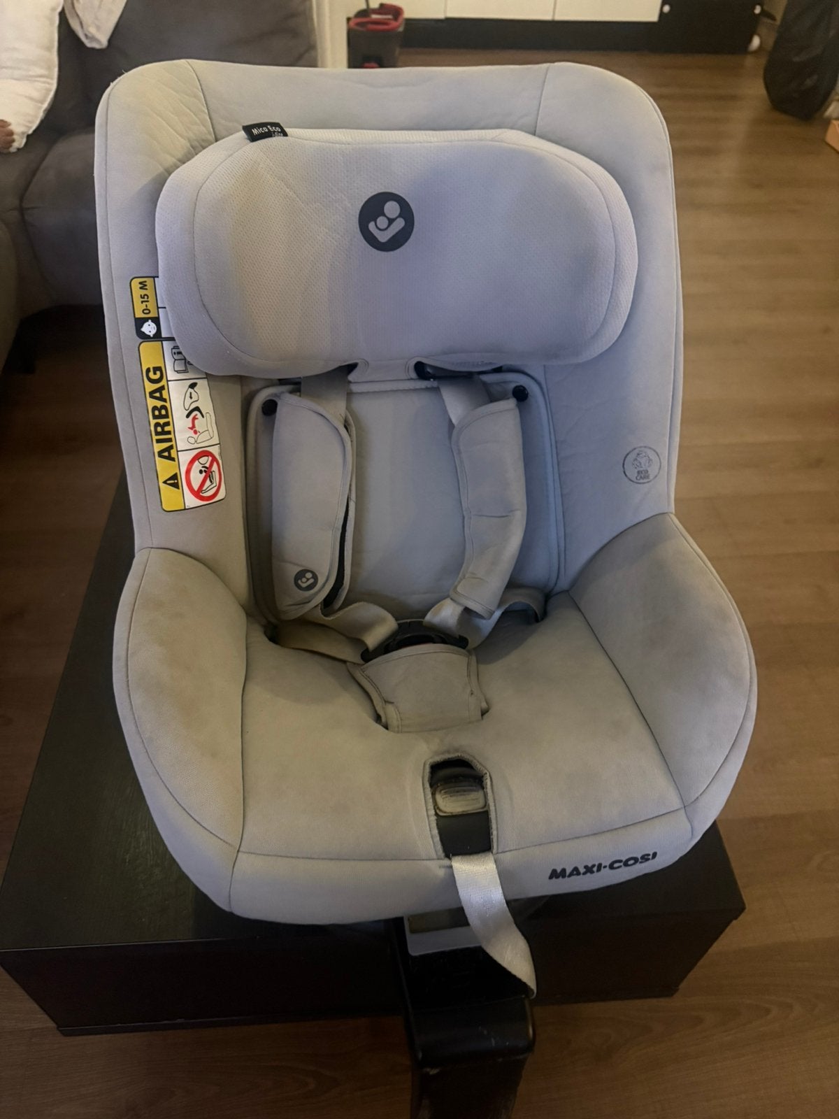 Maxi cosi mica eco iso fix, Ophalen, 9 t/m 18 kg, Zo goed als nieuw, Isofix