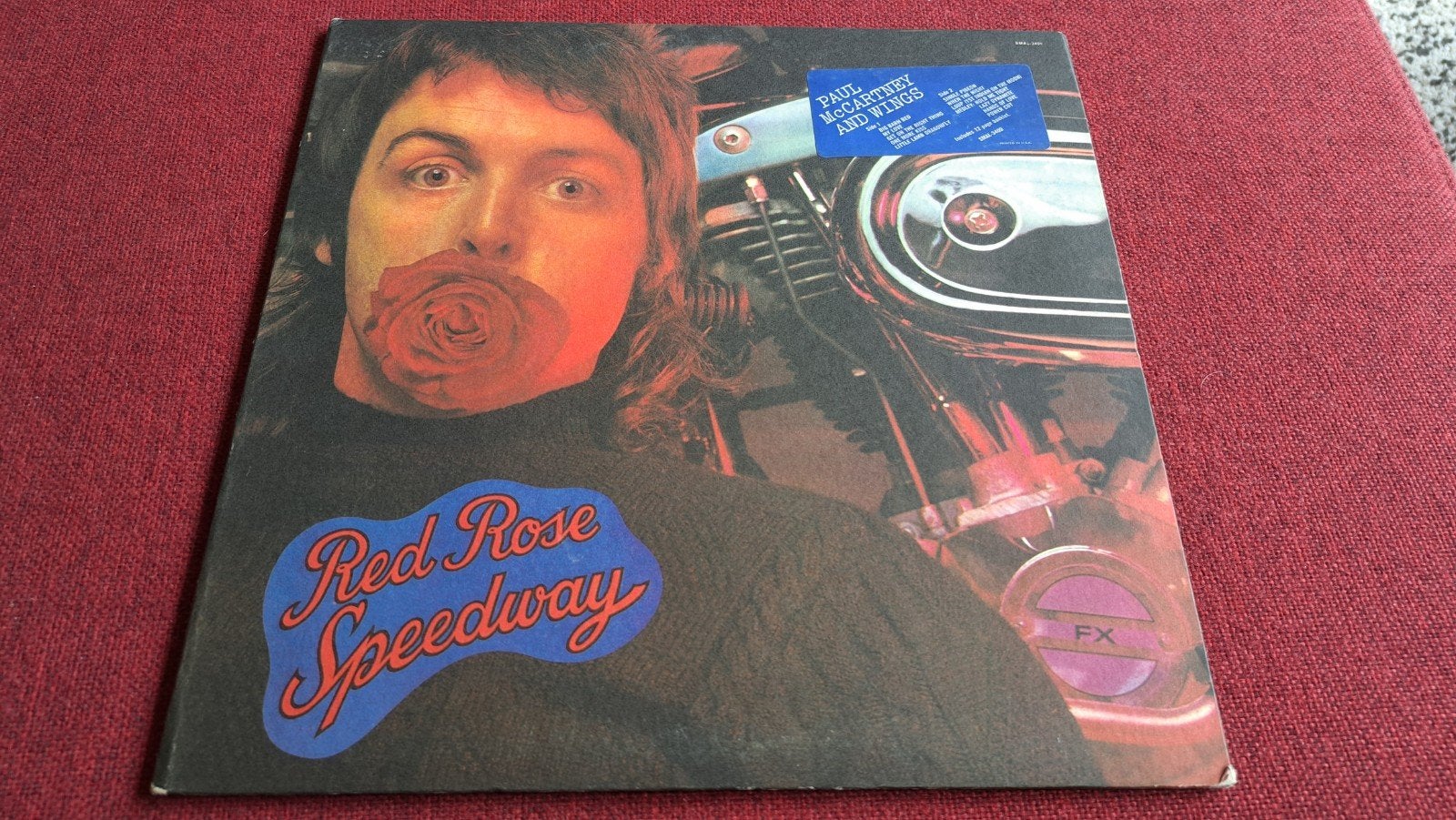Paul McCartney Wings Red Rose Speedway us lp vinyl (Beatles), Cd's en Dvd's, Vinyl | Pop, Ophalen of Verzenden, LP