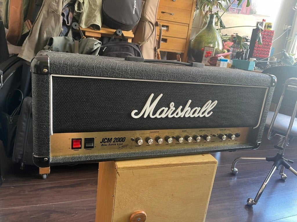 Marshall JCM2000 DSL 50 watt, Muziek en Instrumenten, Versterkers | Bas en Gitaar, Ophalen, Gebruikt, Gitaar, 50 tot 100 watt