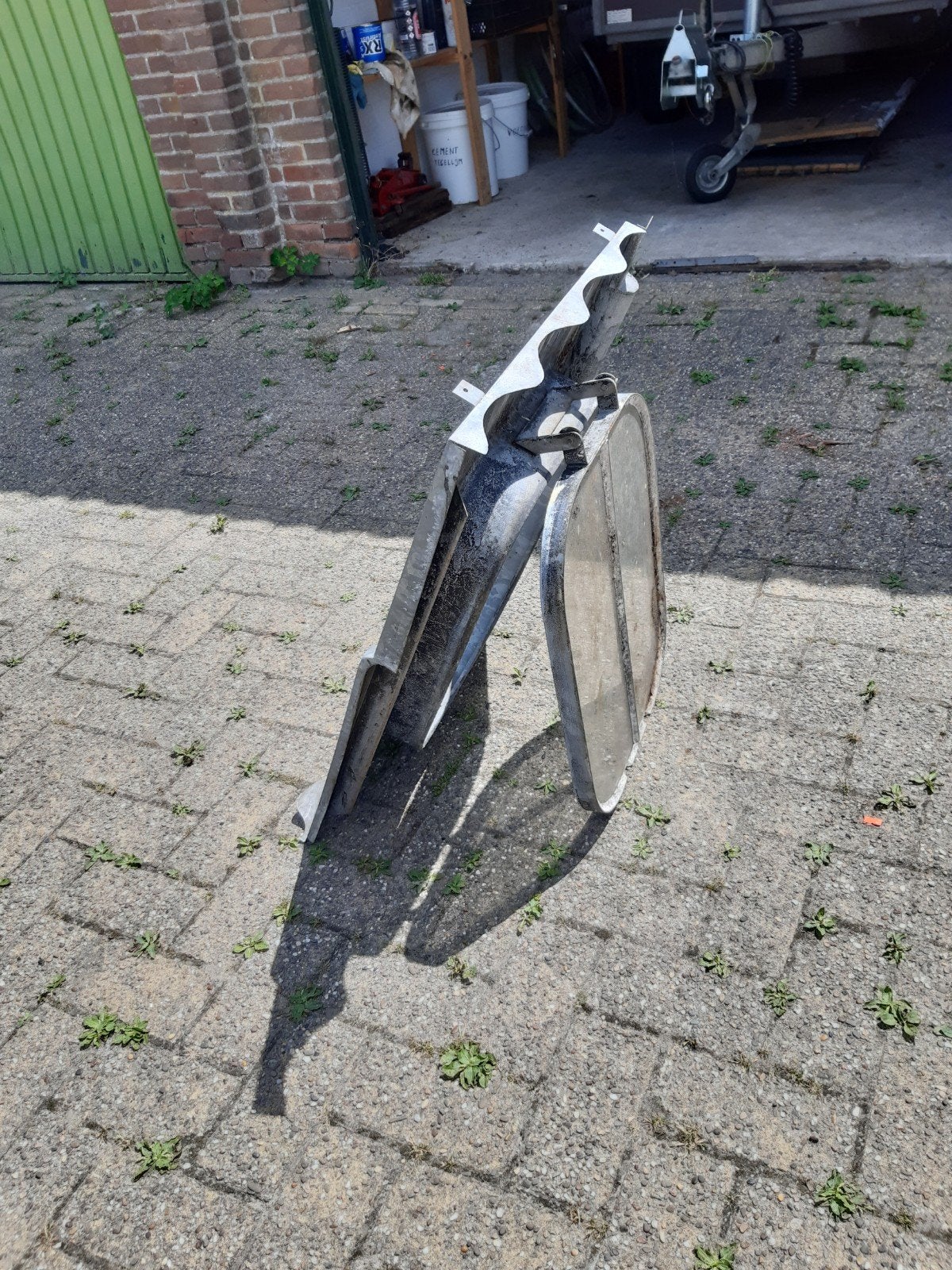 Gebruikt Dakraam met Zinken Omranding, Gebruikt, Minder dan 80 cm, Minder dan 80 cm, Ophalen of Verzenden