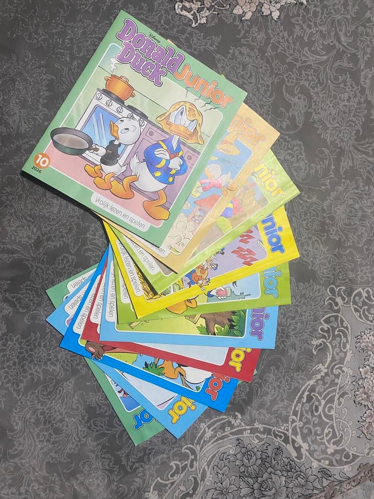 Donald duck junior, Meerdere comics, Ophalen of Verzenden, Gelezen, Europa