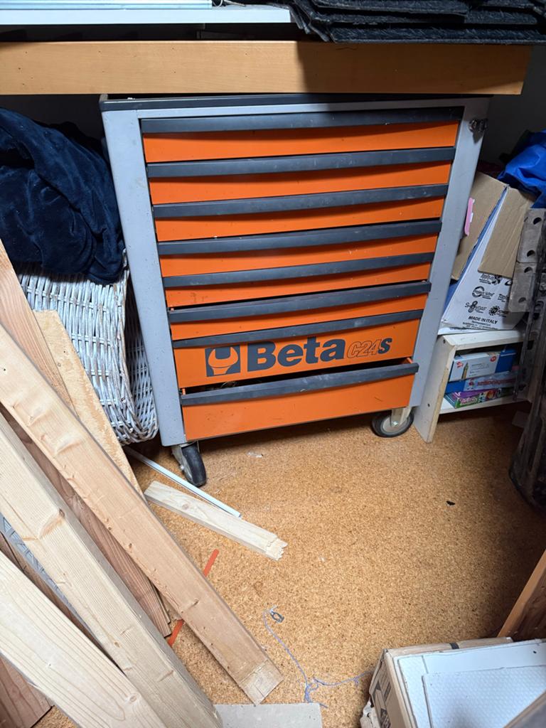 Beta C24S Gereedschapswagen met gereedschap, Ophalen, Zo goed als nieuw