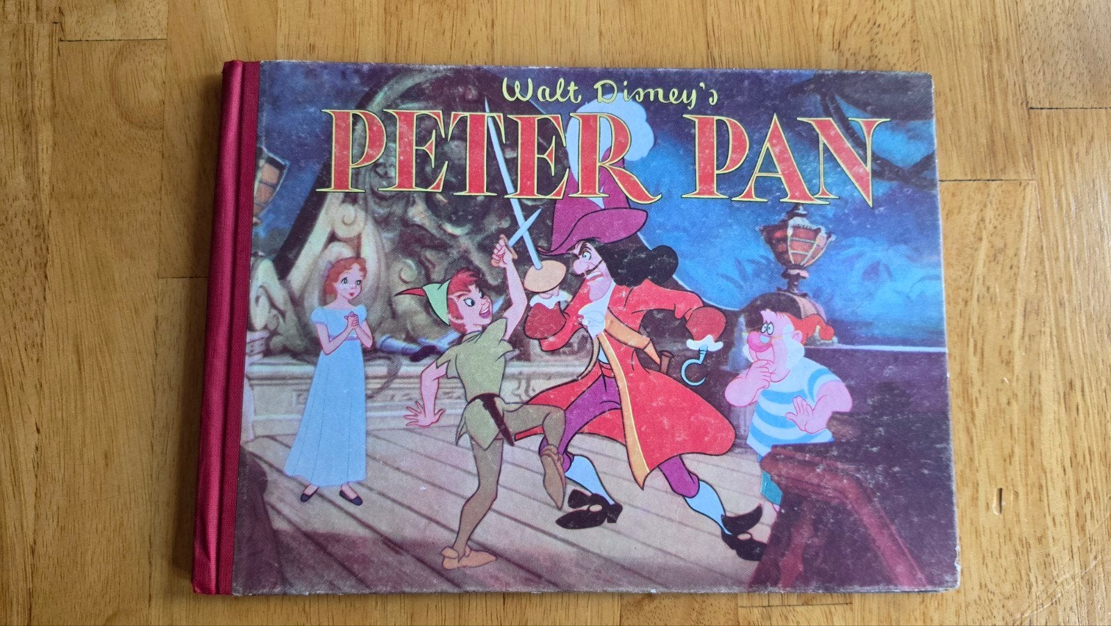 Walt Disney's Peter Pan Plaatjesalbum - Compleet!, Ophalen of Verzenden, Gelezen, Walt Disney