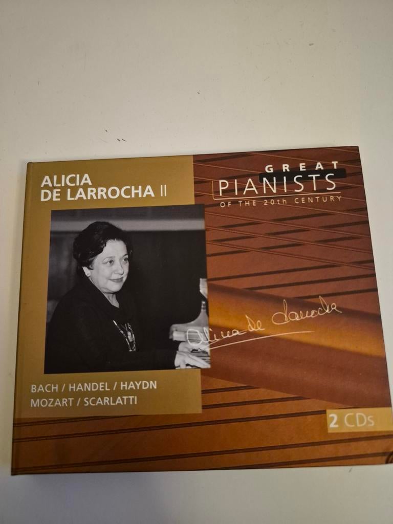 Alicia de Larrocha II - Great Pianists of the 20th Century, Kamermuziek, Boxset, Ophalen of Verzenden, Zo goed als nieuw