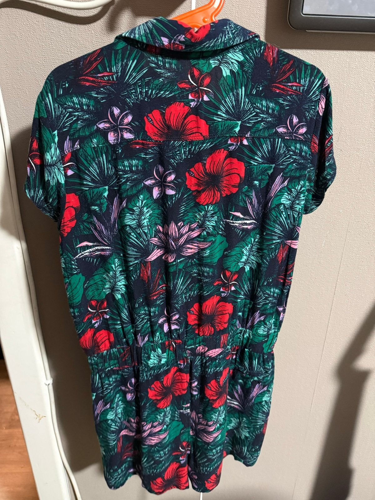 Nette Quapi girl jumpsuit 134/140 - Tropische print, Ophalen of Verzenden, Zo goed als nieuw, Meisje