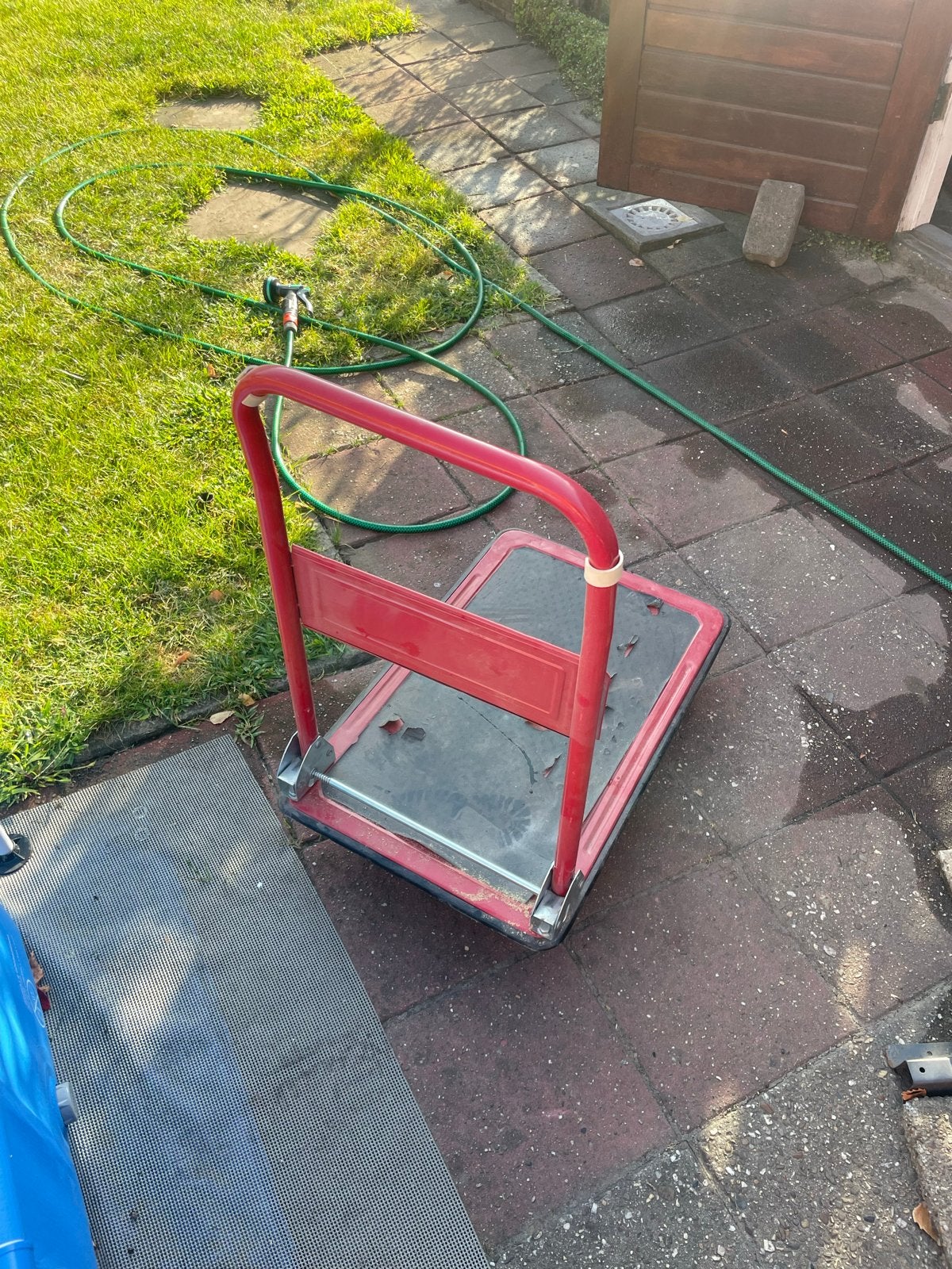 Gebruikte Transportkar - Handige Opvouwbare Steekwagen, 100 liter of meer, Ophalen, Gebruikt, Transportkar