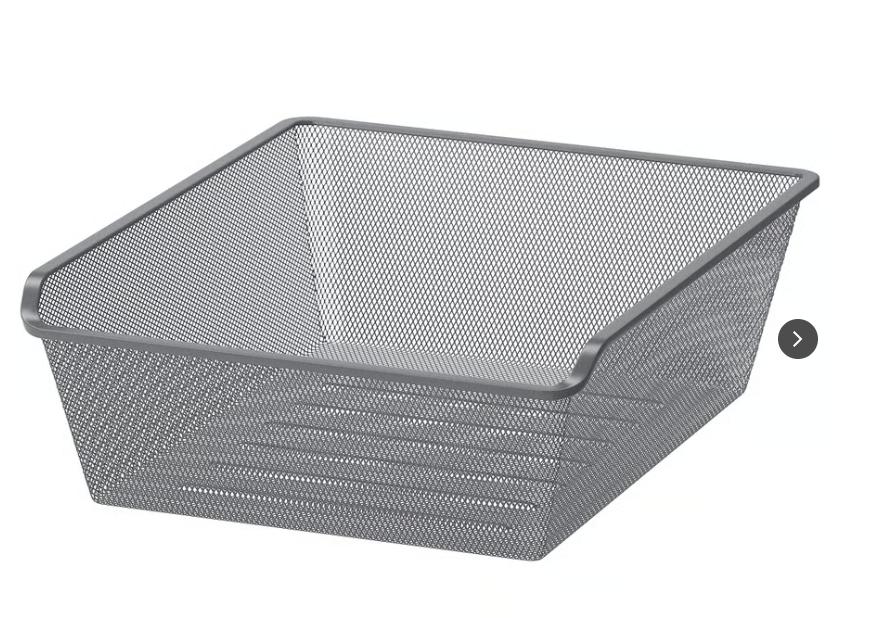 IKEA Fijndraadmand voor PAX kasten, Ophalen, 50 tot 100 cm, Zo goed als nieuw, Minder dan 100 cm