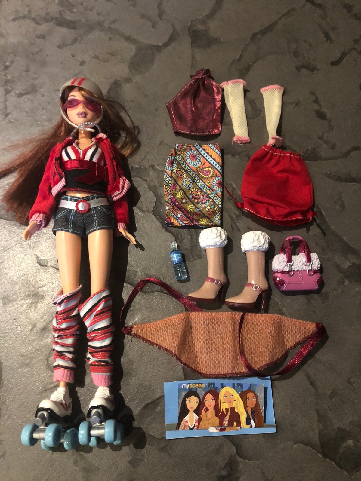 My scene rollerblade barbie doll mattel & accessoires, Ophalen, Nieuw, Fashion Doll