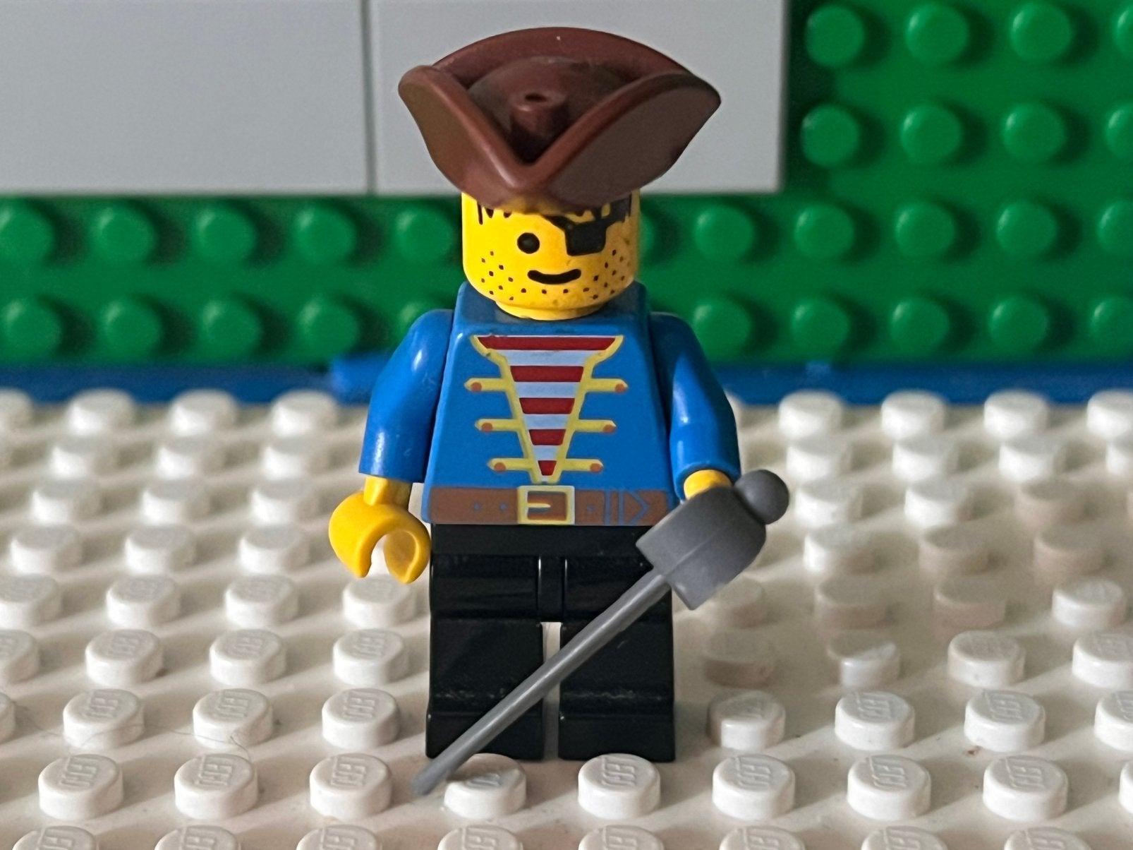 Lego piraten guncart vintage minifiguur, Ophalen of Verzenden, Zo goed als nieuw