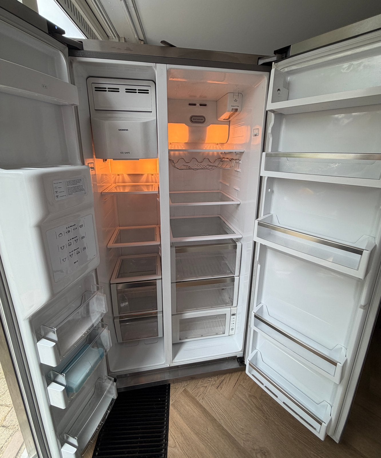 Foto 3 van Siemens Amerikaanse koelkast KA58NP95/10 – zeer goede staat
