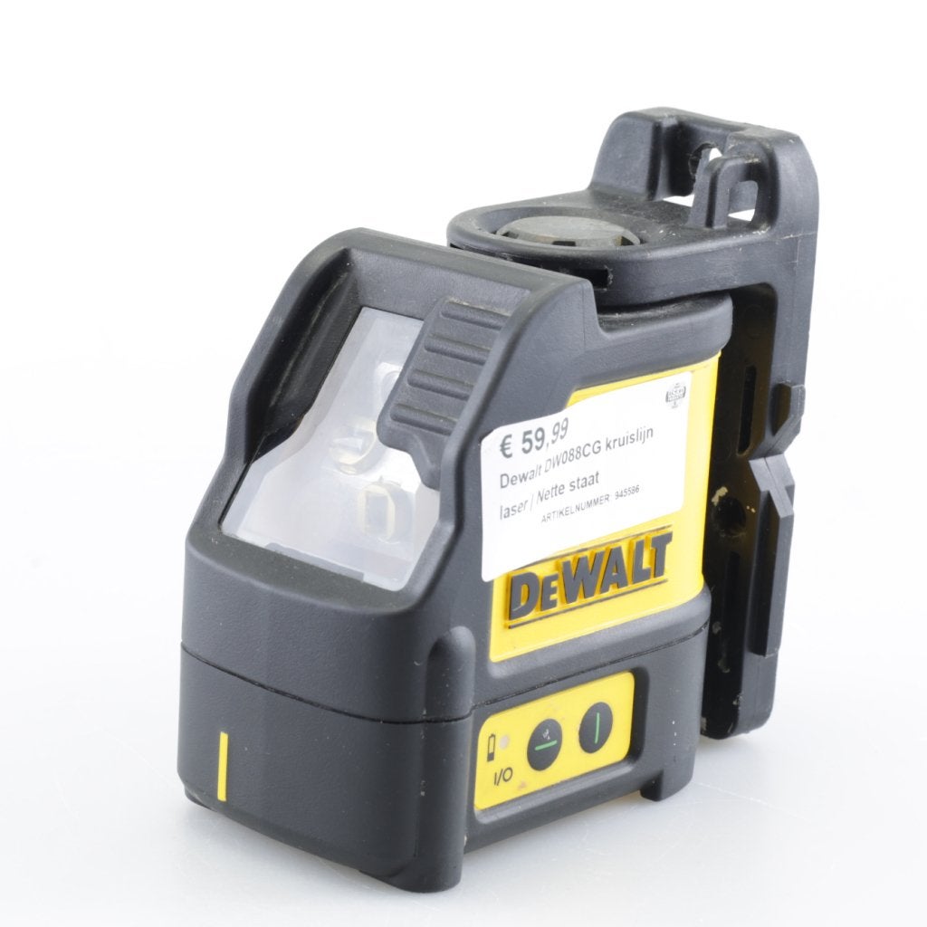 Dewalt DW088CG kruislijn laser | Nette staat, Doe-het-zelf en Verbouw, Dewalt, Gebruikt, Support@dewalt.com, 701 E. Joppa Road
Towson, MD 21286
USA