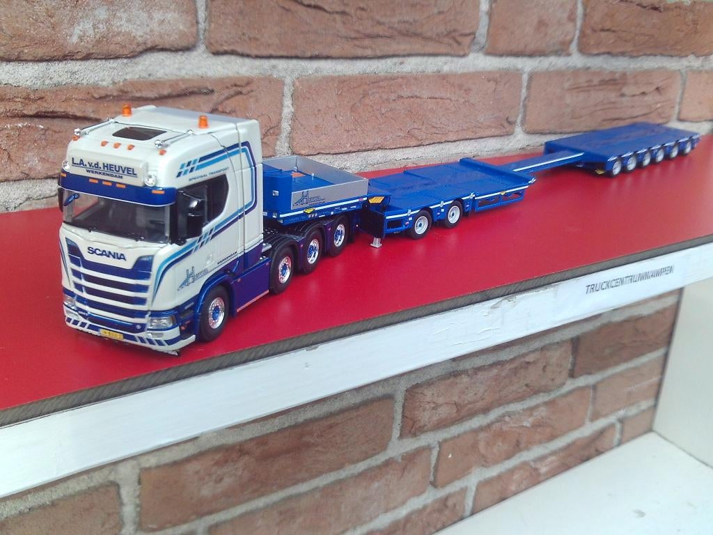 WSI  Scania  S  Highline  van  L. A. van  den  Heuvel., Ophalen of Verzenden, Nieuw, Bus of Vrachtwagen, Wsi