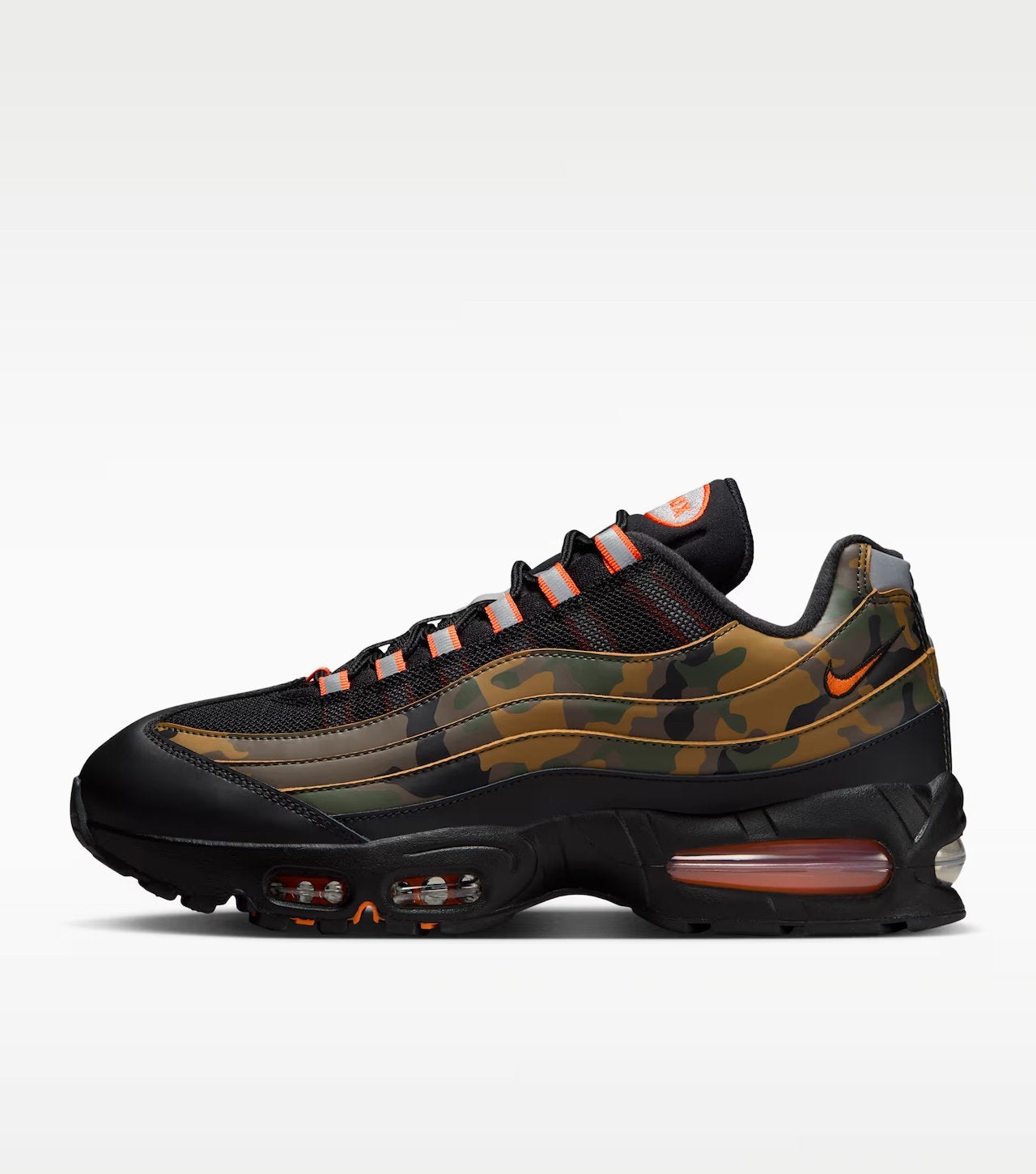 Nike Air Max 95 ‘Safety Orange Camo’ - maat 44, Product.Safety.ENEA@nike.com, Zwart, Nike, Nieuw