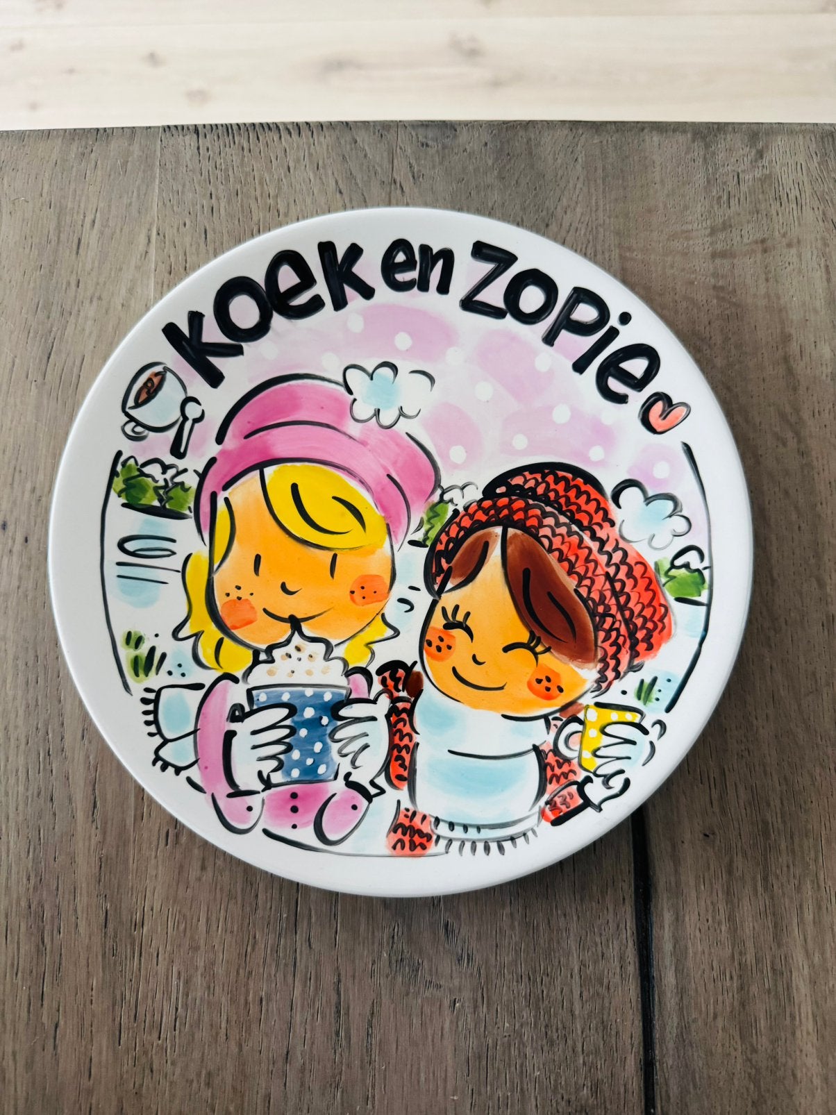 Blond amsterdsm LE bordje, Ophalen of Verzenden, Zo goed als nieuw, Bord(en)