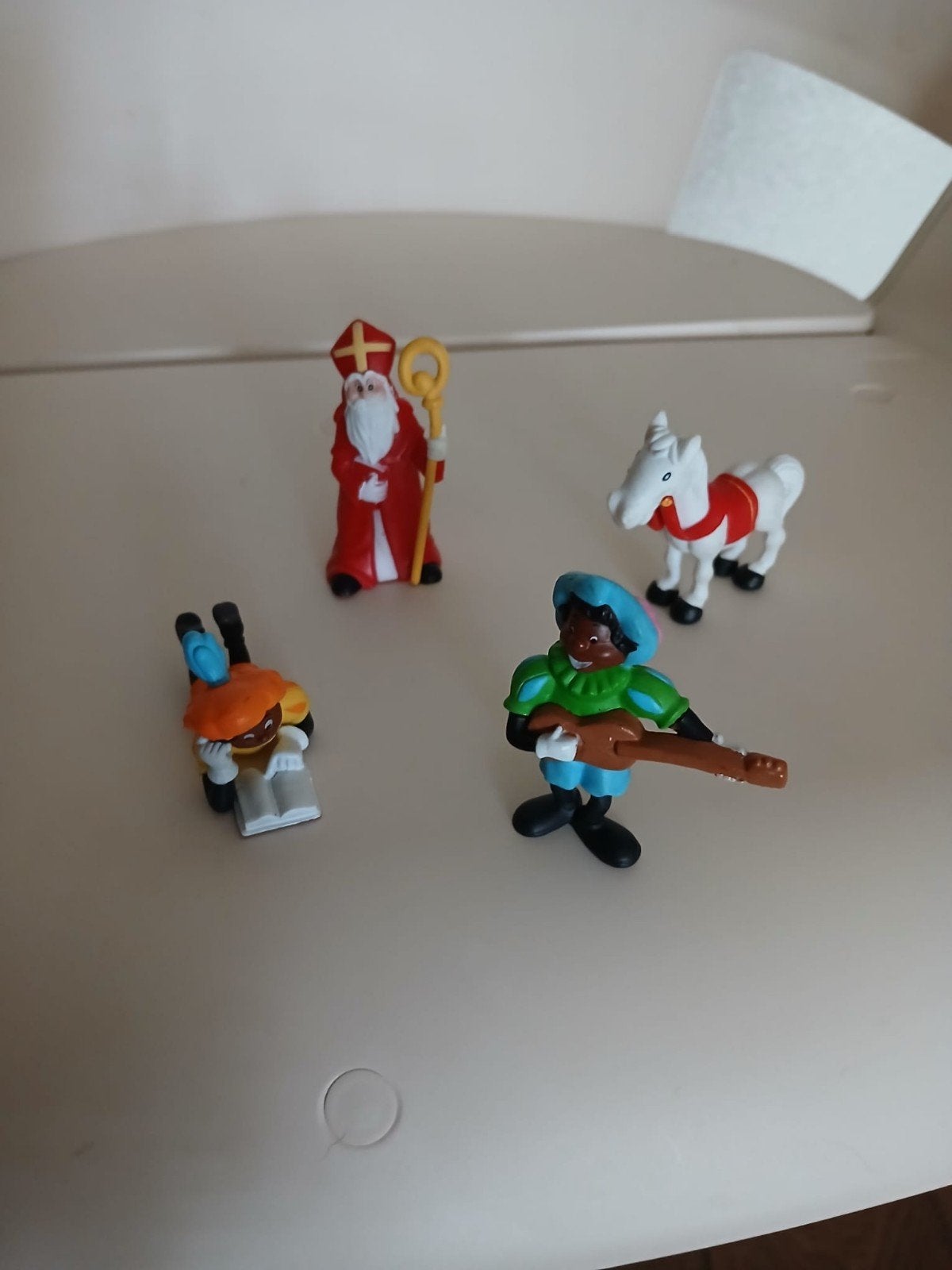 Sinterklaas poppetjes Blokker 4 stuks, Ophalen of Verzenden