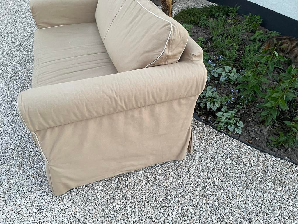 Comfortabele 2-zitsbank met afneembare hoes, Ophalen, Gebruikt, 150 tot 200 cm, Tweepersoons