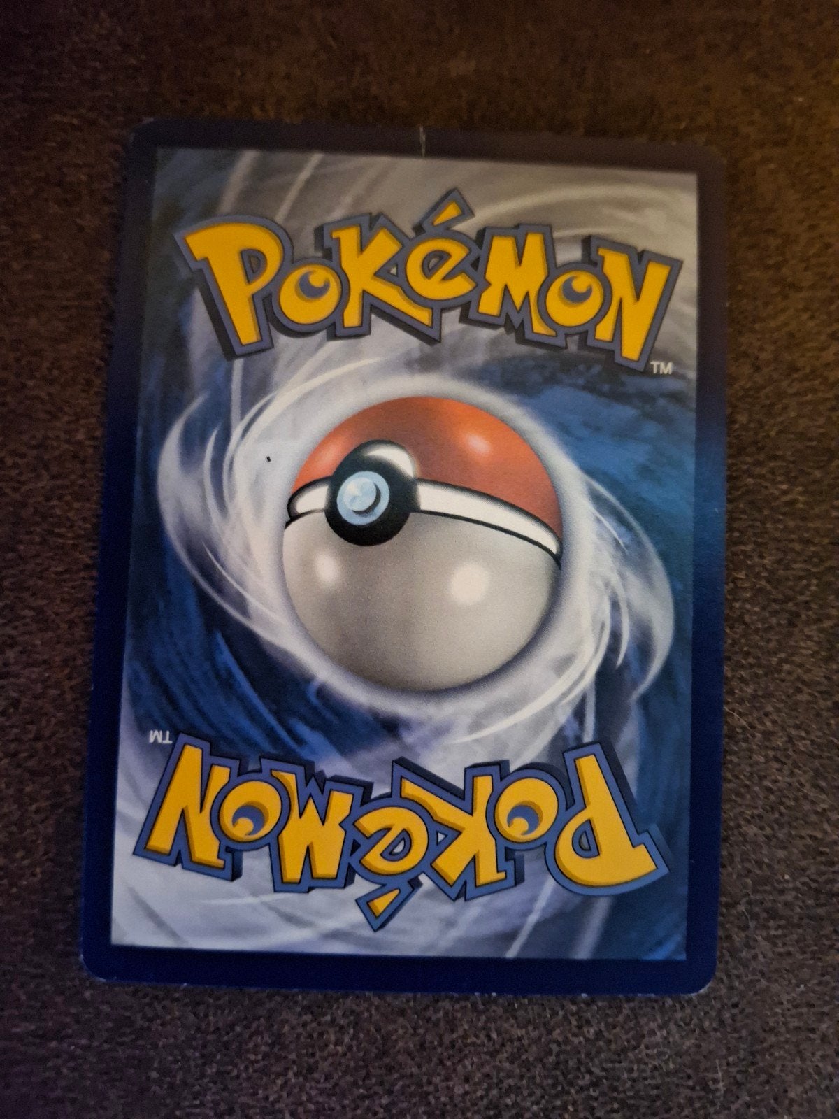 Pokémon kaart - Achterkant, Ophalen of Verzenden, Zo goed als nieuw, Losse kaart