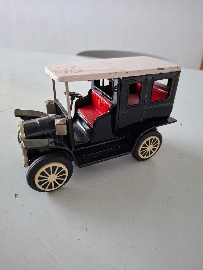 blikken speelgoedauto vintage Cadillac Japans jaren 50-60, Ophalen of Verzenden, Gebruikt