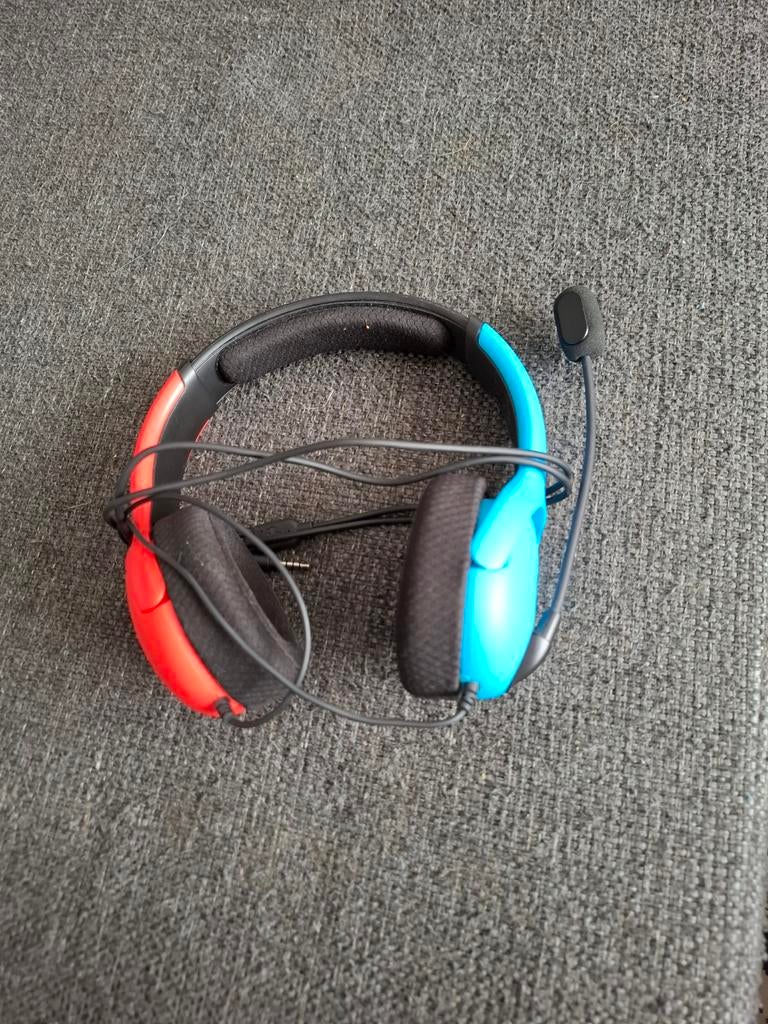 Nintendo switch AIRLITE Wired headset, Ophalen, Gebruikt, Volumeregelaar, Over-ear