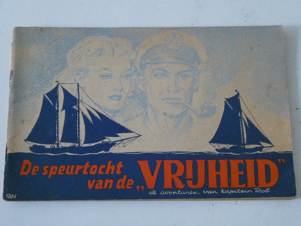 Kapitein Rob - 33a1_De speurtocht van de Vrijheid [1e druk 1, Gelezen, Eén stripboek, Ophalen of Verzenden, Pieter Kuhn