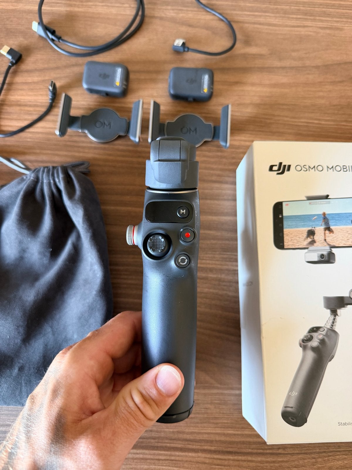 DJI Osmo Mobile 7P - Zo goed als nieuw!, Audio, Tv en Foto, Actiecamera's, Ophalen of Verzenden, Zo goed als nieuw, Overige merken