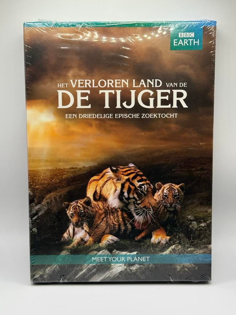 011. Het Verloren Land van de Tijger - BBC Earth DVD (Nieuw), Alle leeftijden, Verzenden, Nieuw in verpakking, Natuur