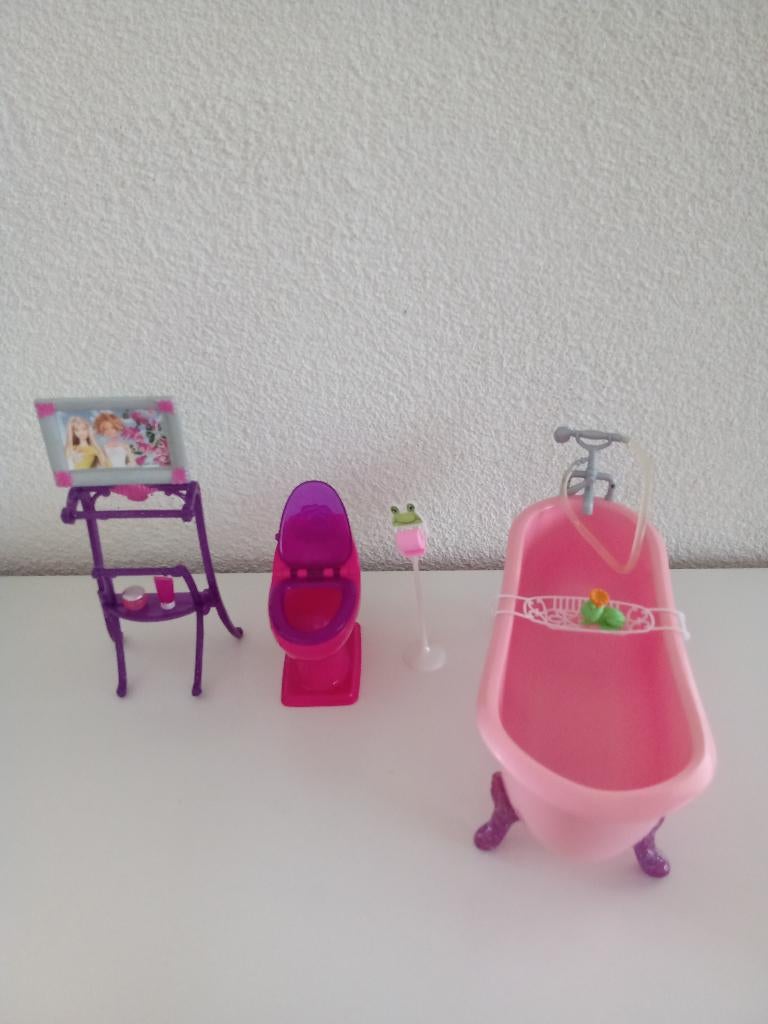Items van Speelset Barbie Glam Bathtub! N4900, Verzamelen, Poppen, Ophalen of Verzenden, Gebruikt, Accessoires