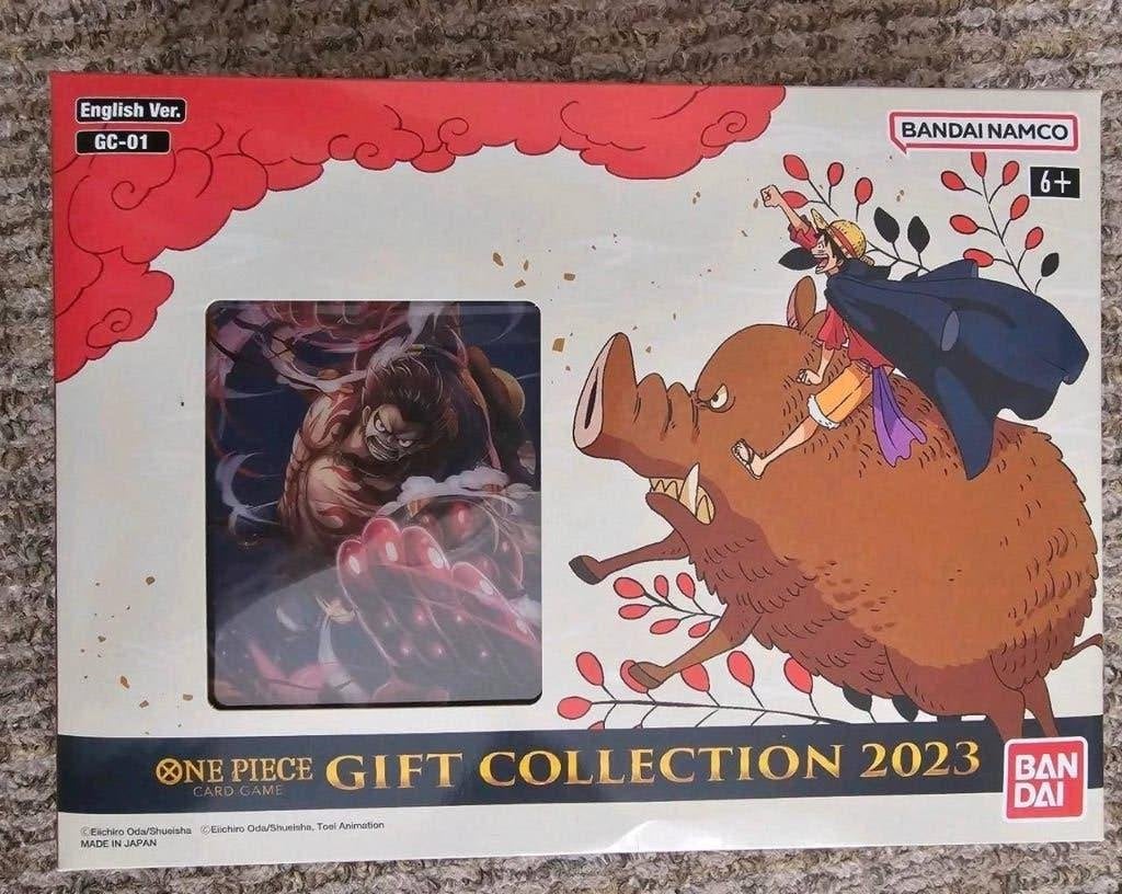 One Piece Card Game Gift Collection 2023, Hobby en Vrije tijd, Verzenden, Nieuw, Overige typen, Foil