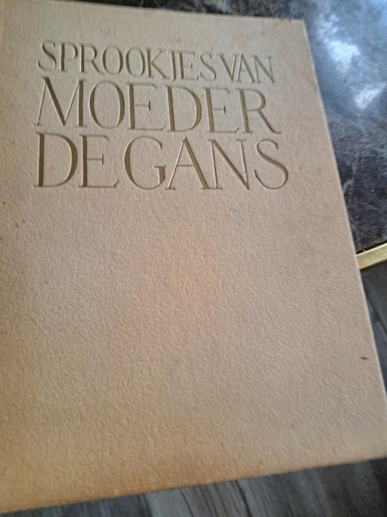 Sprookjes van Moeder de Gans - Vintage Kinderboek, Boeken, Sprookjes en Fabels, Gelezen, Ophalen of Verzenden