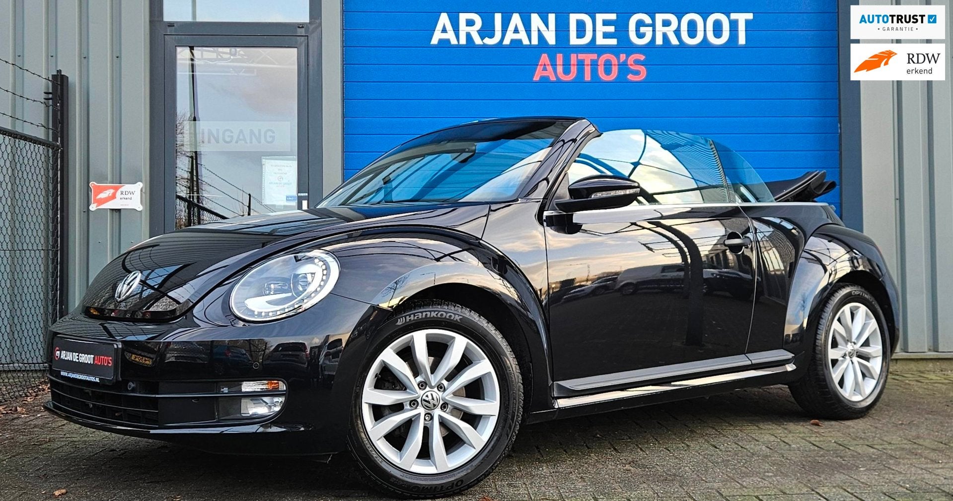 Volkswagen Beetle Cabriolet 1.2 TSI Clima Navi LED Leder PDC, Voorwielaandrijving, Gebruikt, 4 cilinders, Cabriolet