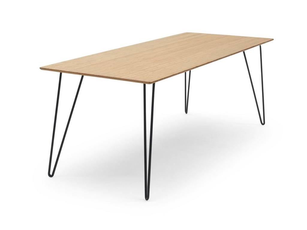 Fest Ray bamboe eettafel 210x85cm, Huis en Inrichting, Tafels | Eettafels, Ophalen