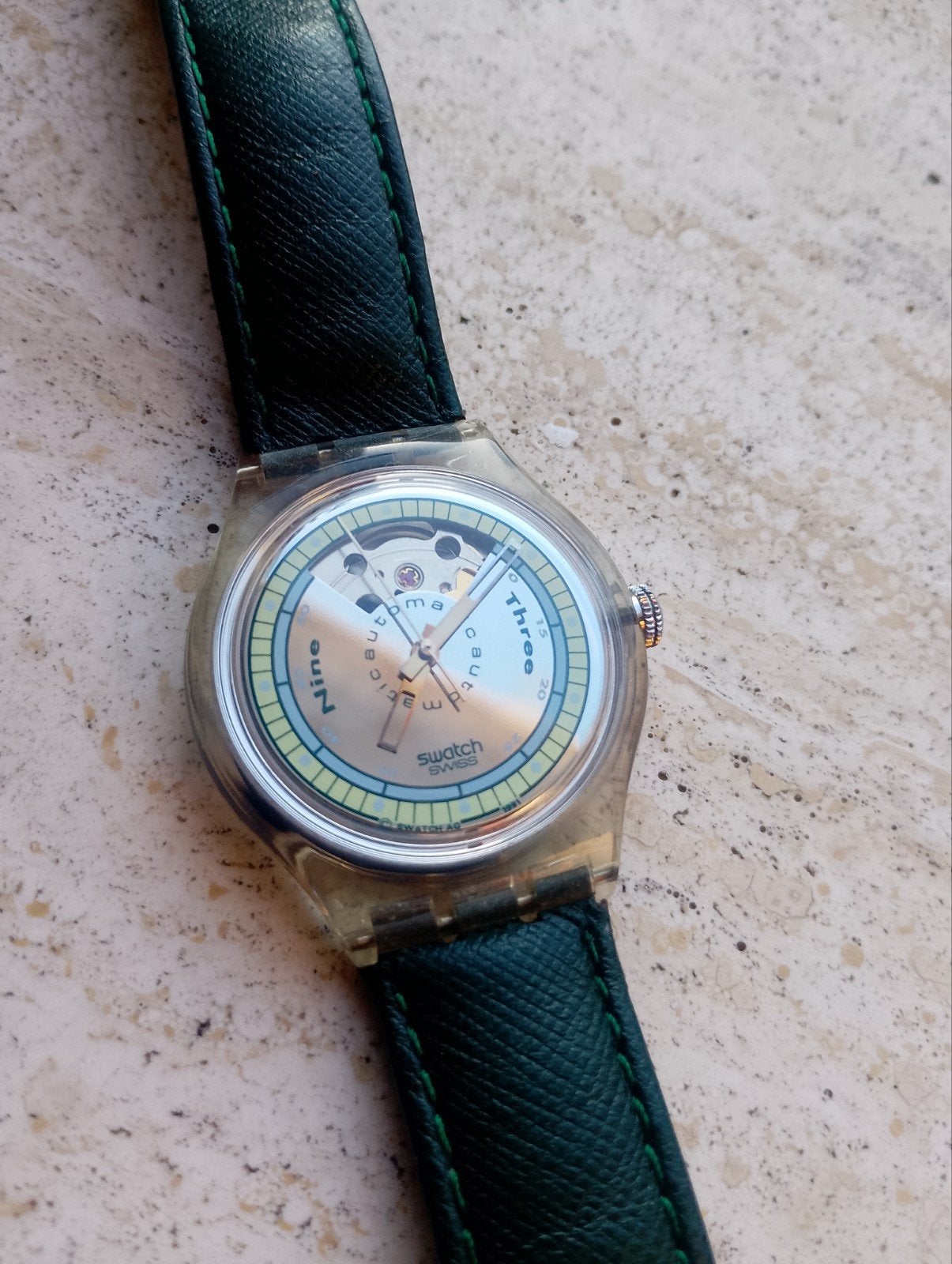 Swatch automatic horloge, Sieraden, Tassen en Uiterlijk, Horloges | Antiek, Ophalen of Verzenden, Overige materialen, Overige merken