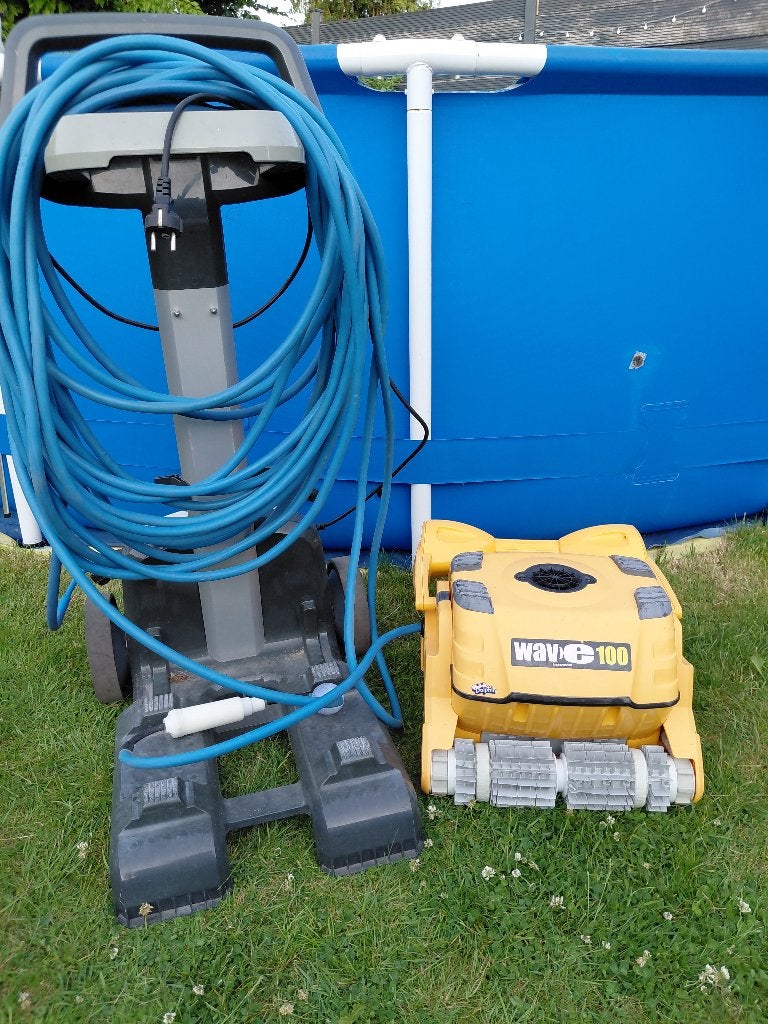 zwembadstofzuiger dolphin wave 100, Tuin en Terras, Zwembad-toebehoren, Ophalen, Gebruikt, Overige typen