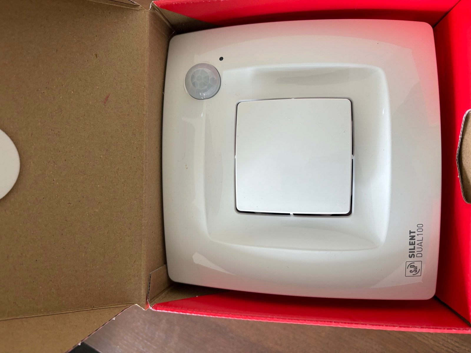 S&P Silent Dual 100 Badkamer Toilet Ventilator, Ophalen of Verzenden, Nieuw, Ventilator en Afzuiger