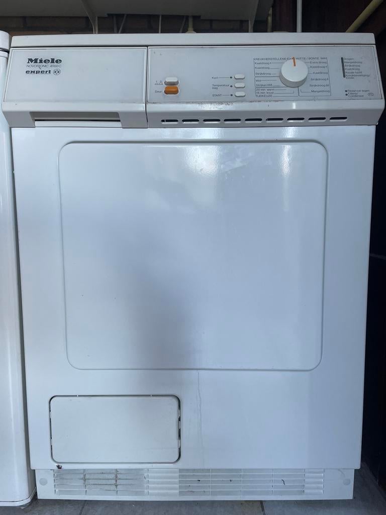 Miele Novotronic 4960 C Expert wasdroger - Gebruikt, Ophalen, 6 tot 8 kg, Luchtafvoer, Zo goed als nieuw