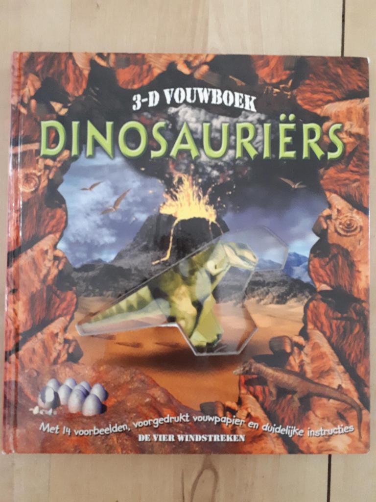3-D Vouwboek - Dinosauriers, Ophalen, Gebruikt, Taal en Lezen