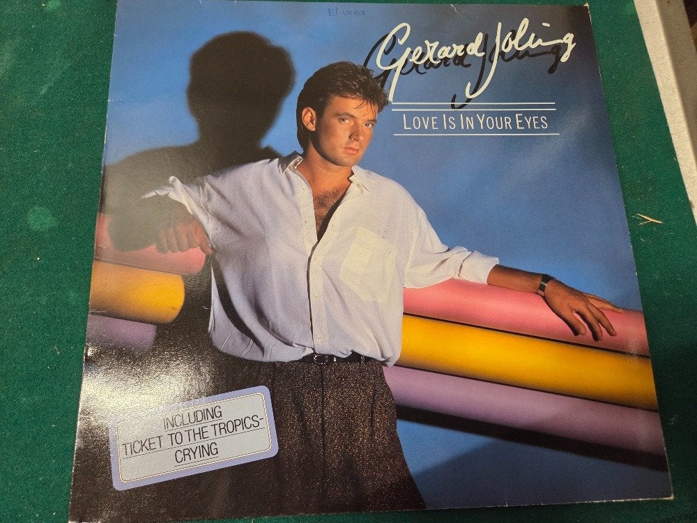lp gerard joling love is in your eyes, Ophalen of Verzenden