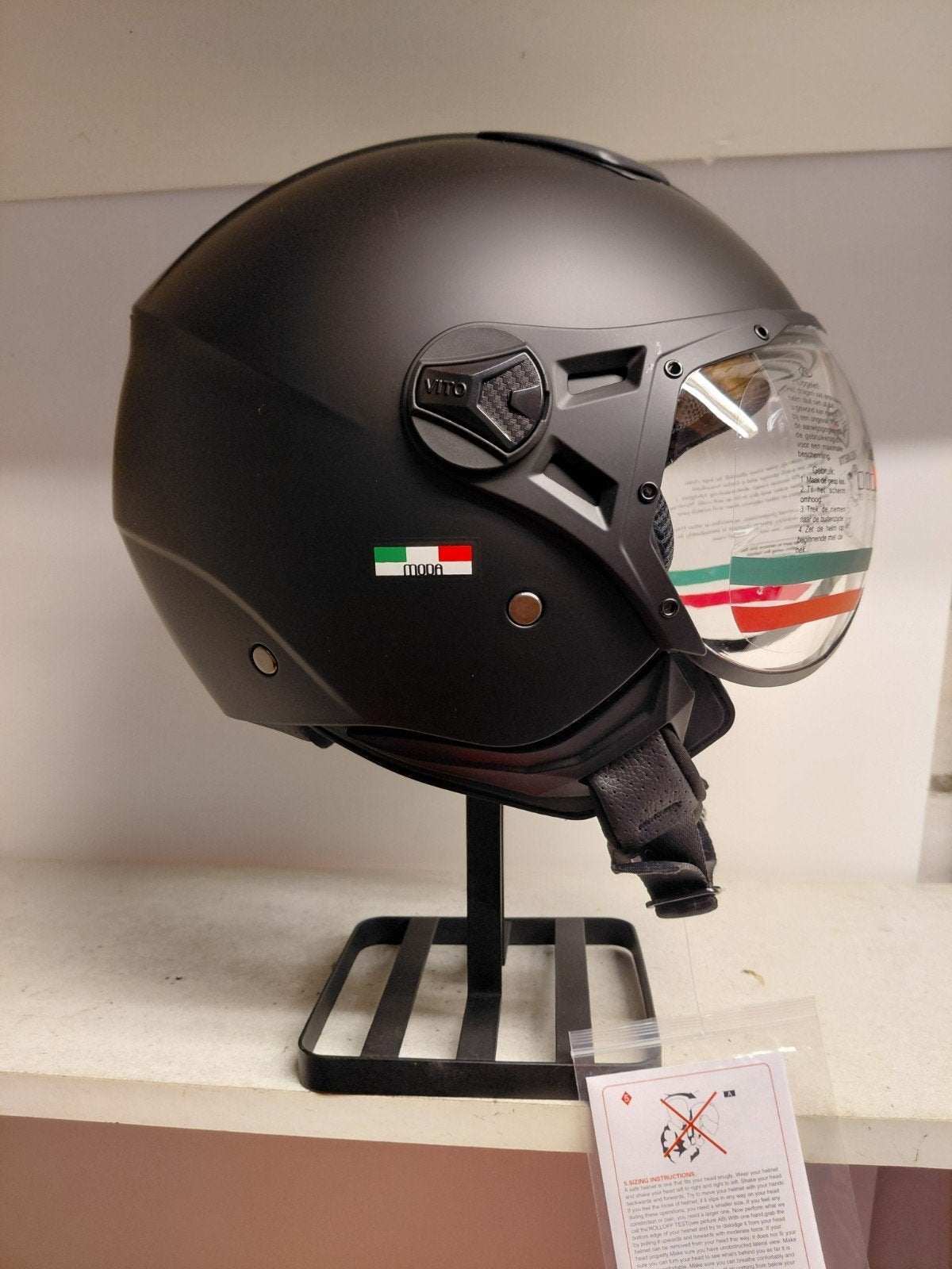 nieuwe Vito helm maat L, Dames, Jethelm, Ophalen of Verzenden, L