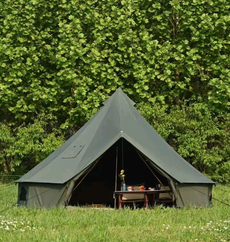 Bell tent polycotton, 5 meter, NIEUW, kwaliteits belltent, Ophalen of Verzenden, Nieuw