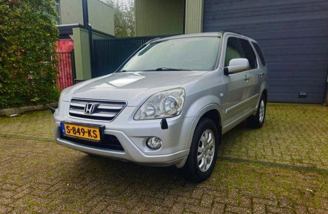 Honda CR-V ictdi Grijs Nieuw apk.., Auto's, Leder, 600 kg, 5 stoelen, Stationwagon