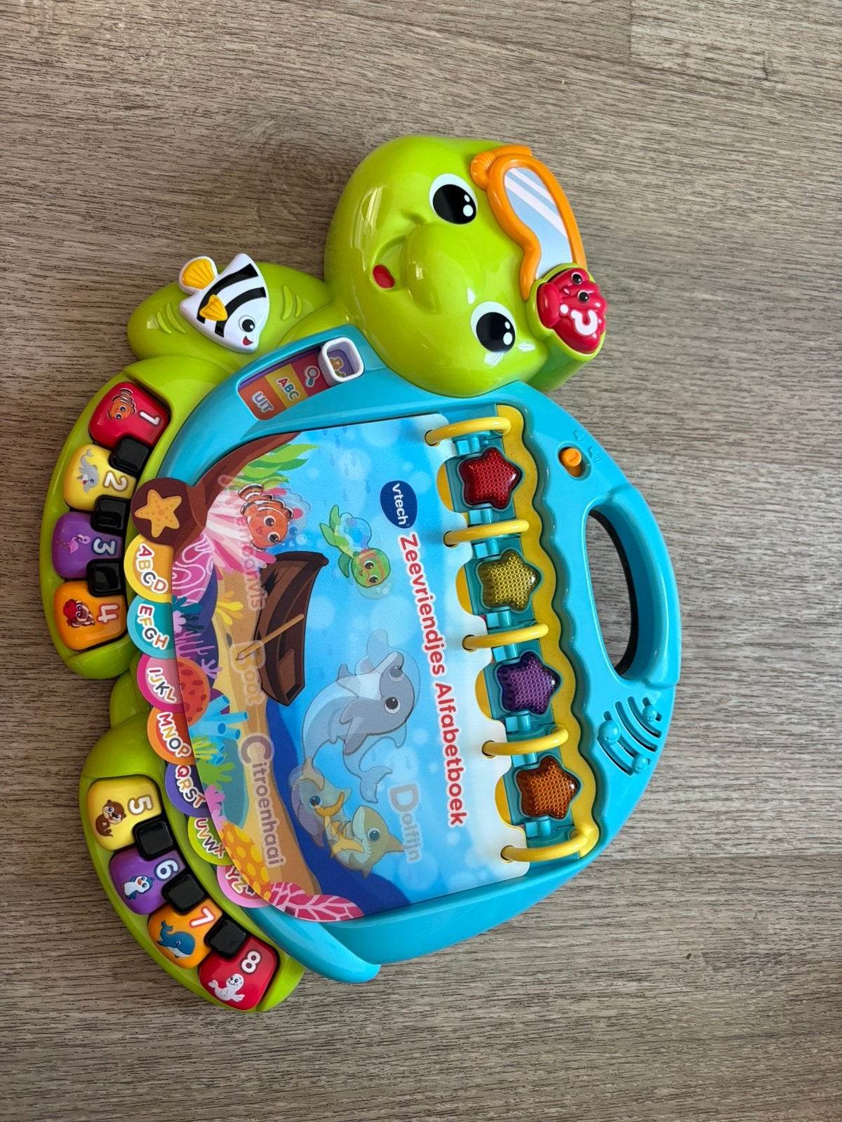 Vtech zeevriendjes Alfabetboek, Ophalen, Zo goed als nieuw, 2 tot 4 jaar