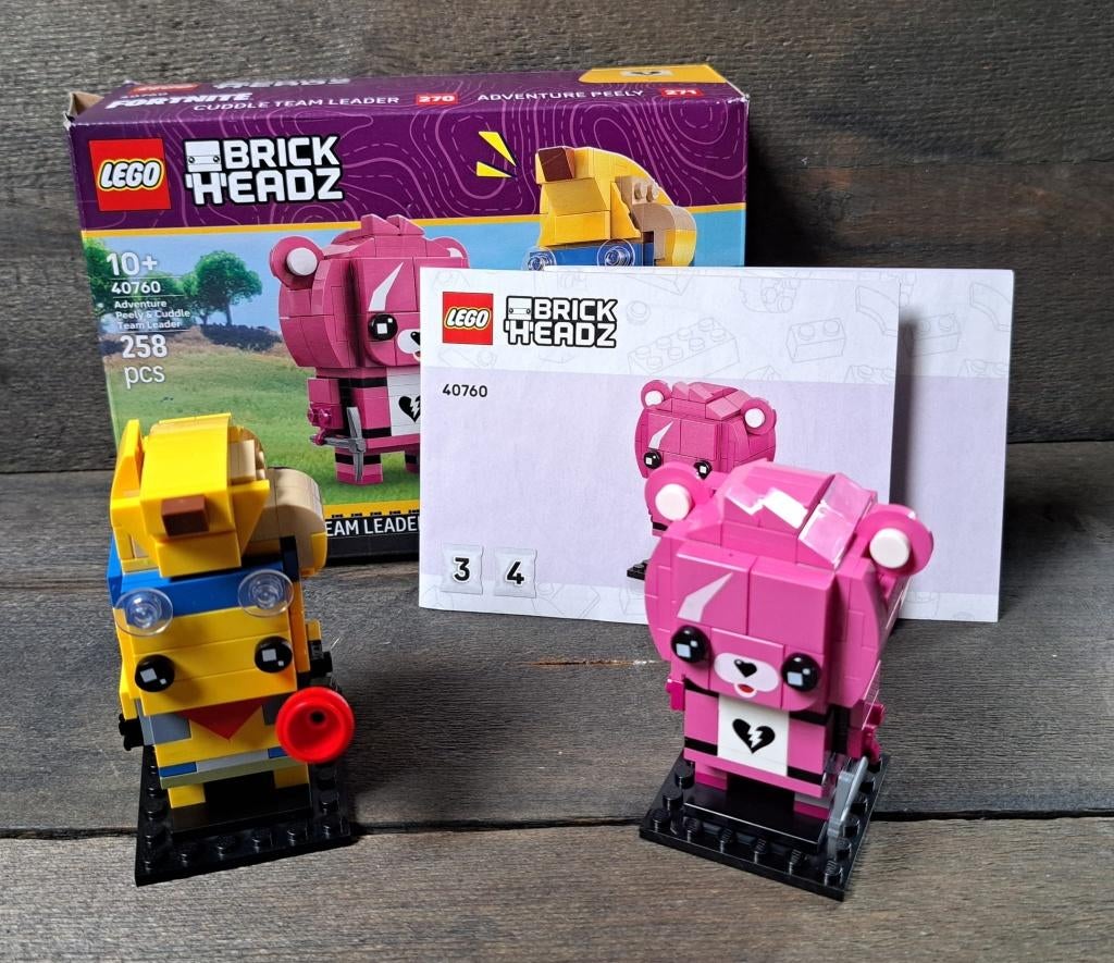 Lego Fortnite set 40760. Adventure Peely, Compleet, BrickHeadz, Lego, Nieuw
