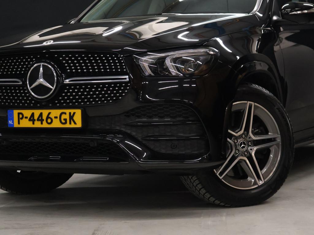 Mercedes-Benz GLE 350 e 4MATIC AMG Sport [SCHUIFKANTELDAK, B, Auto's, Gebruikt, 4 cilinders, GLE, Zwart
