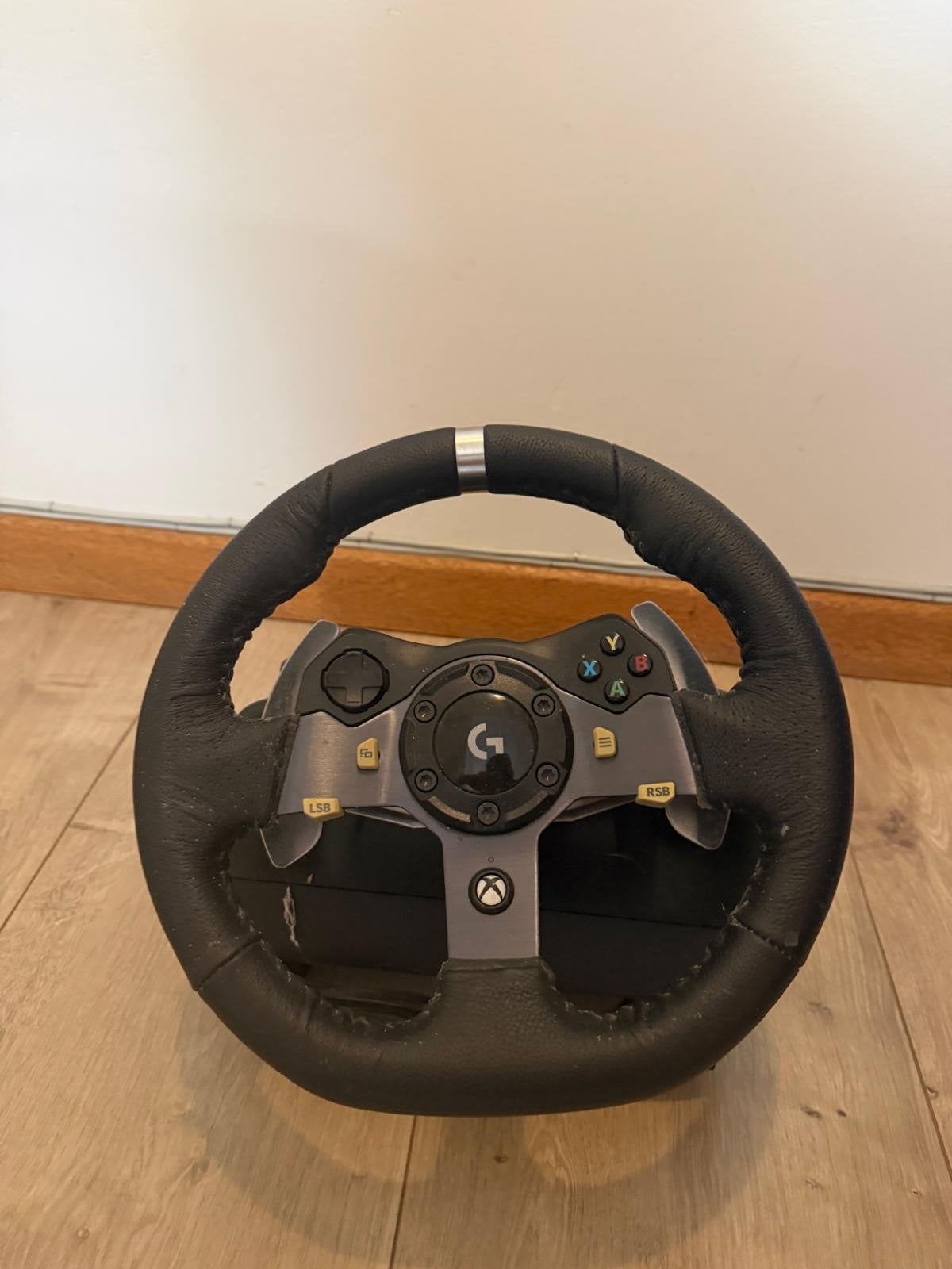 Logitech G920 Driving Force racestuur voor Xbox en PC, Racestuur, Gebruikt, Force feedback, Ophalen of Verzenden