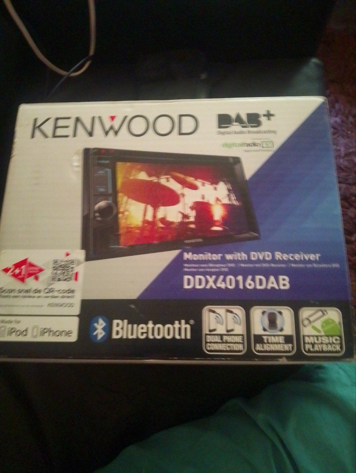 Kenwood DDX4016DAB Monitor met DVD Receiver, Ophalen of Verzenden, Zo goed als nieuw