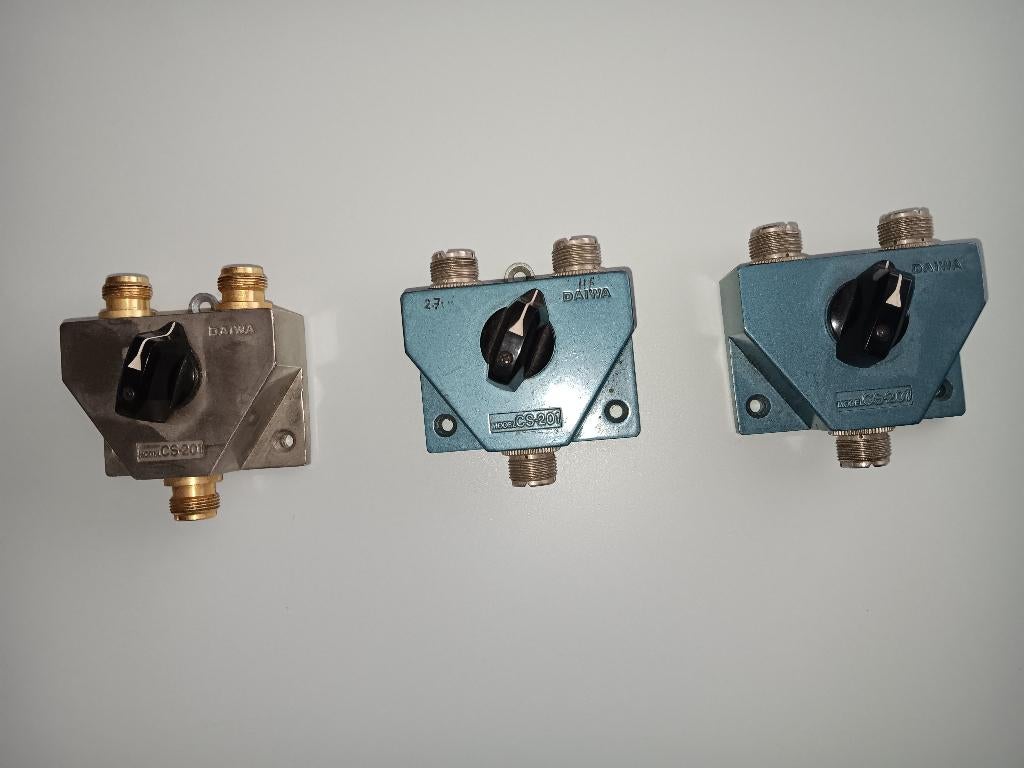 Daiwa antenne schakelaars / coax switch, Telecommunicatie, Ophalen of Verzenden, Zo goed als nieuw, Zender en Ontvanger