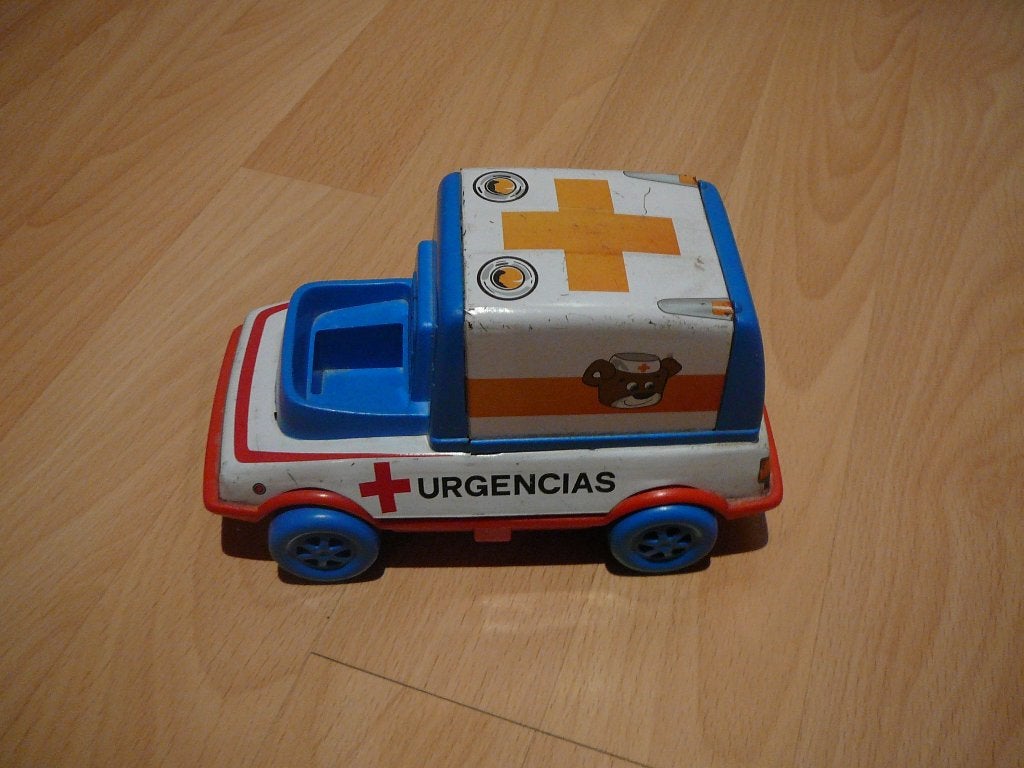 obertoys ziekenauto, Ophalen of Verzenden, Auto