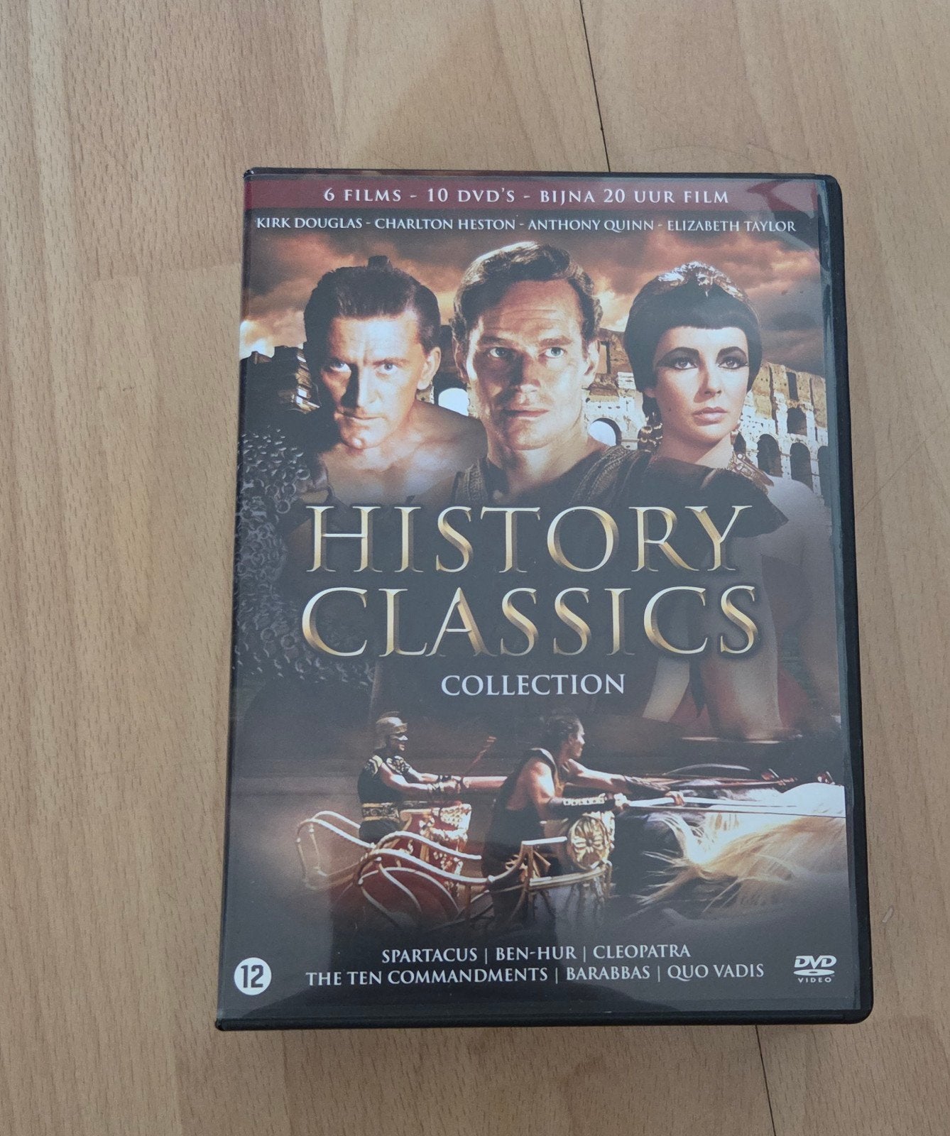 History Classic Collection, Cd's en Dvd's, Dvd's | Klassiekers, Ophalen of Verzenden, Zo goed als nieuw, Actie en Avontuur, Alle leeftijden